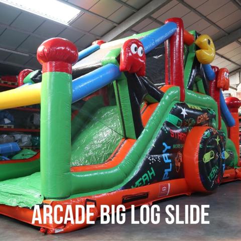 Arcade Big Log Slide